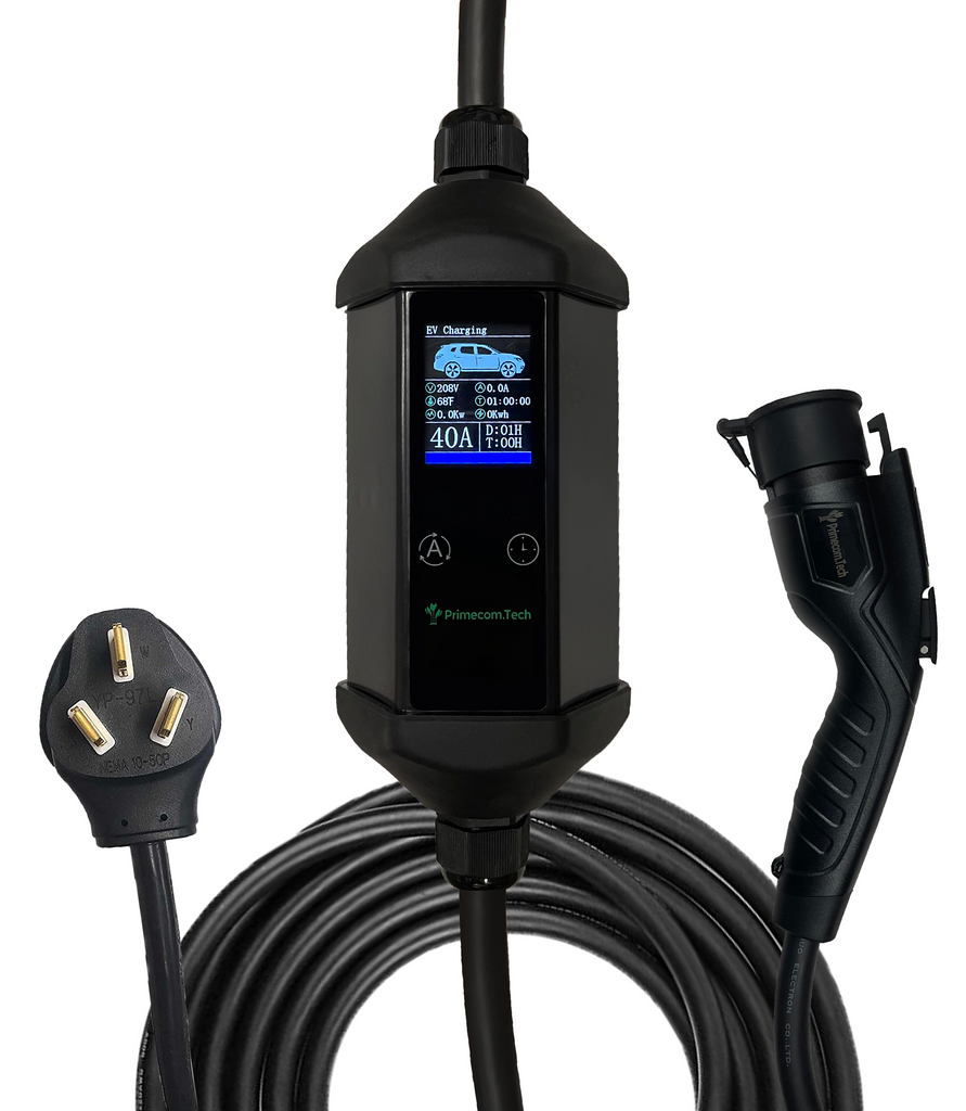 Level 2 EV Charger 220 Volt 40 & 48 Amp - Car Charger  30 - 40 - 50 Feet