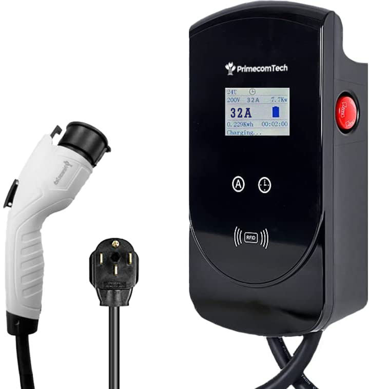 Level 2 EV Charger - 32 & 40 Amp 220 Volt 25 & 30 Feet Length
