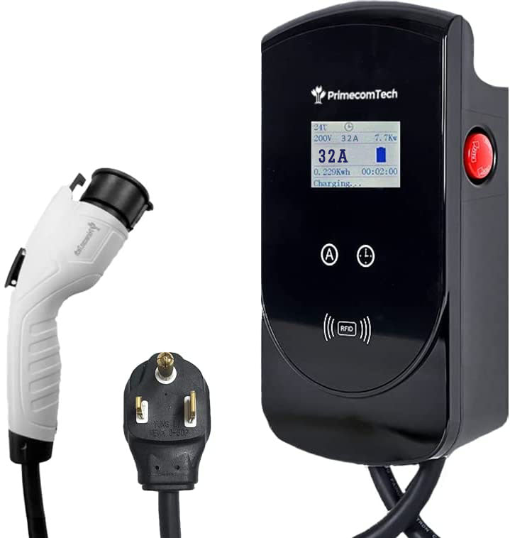 Level 2 EV Charger - 32 & 40 Amp 220 Volt 25 & 30 Feet Length