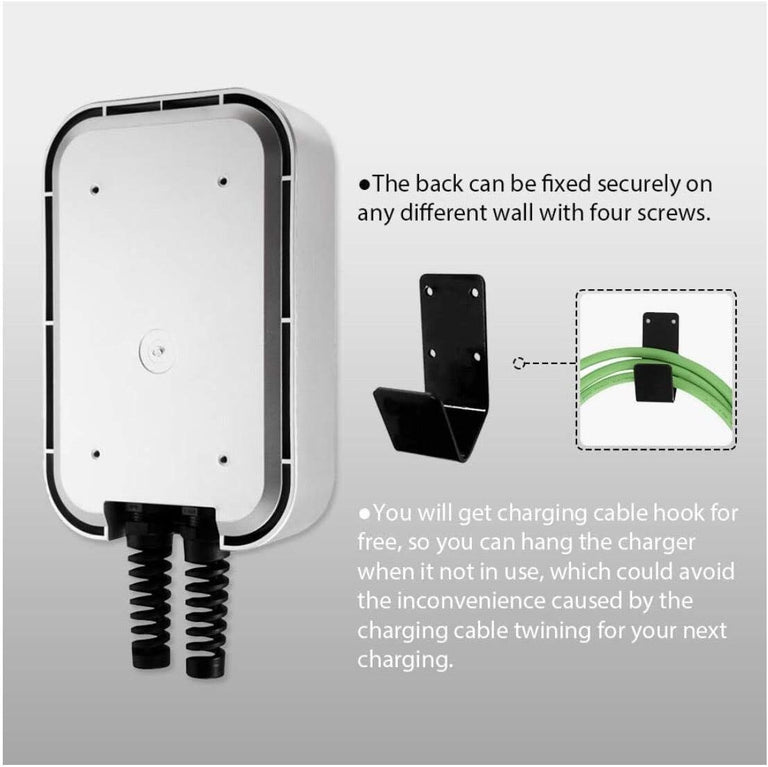 Airbnb EV Charging Solution 32 Amp Smart EV Wall Charging Station