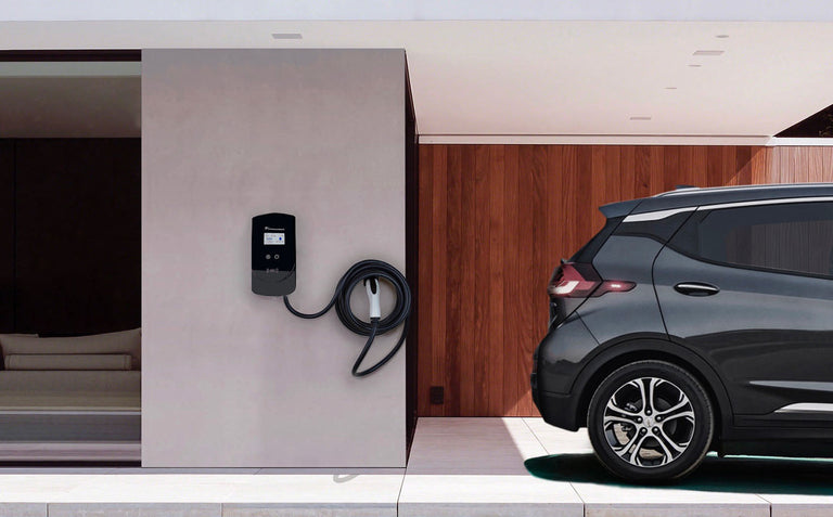 Level 2 EV Charger 80 Amp - 277/480 Volt AC 2/3 Phase J1772 - 50 Feet Cord Lengths