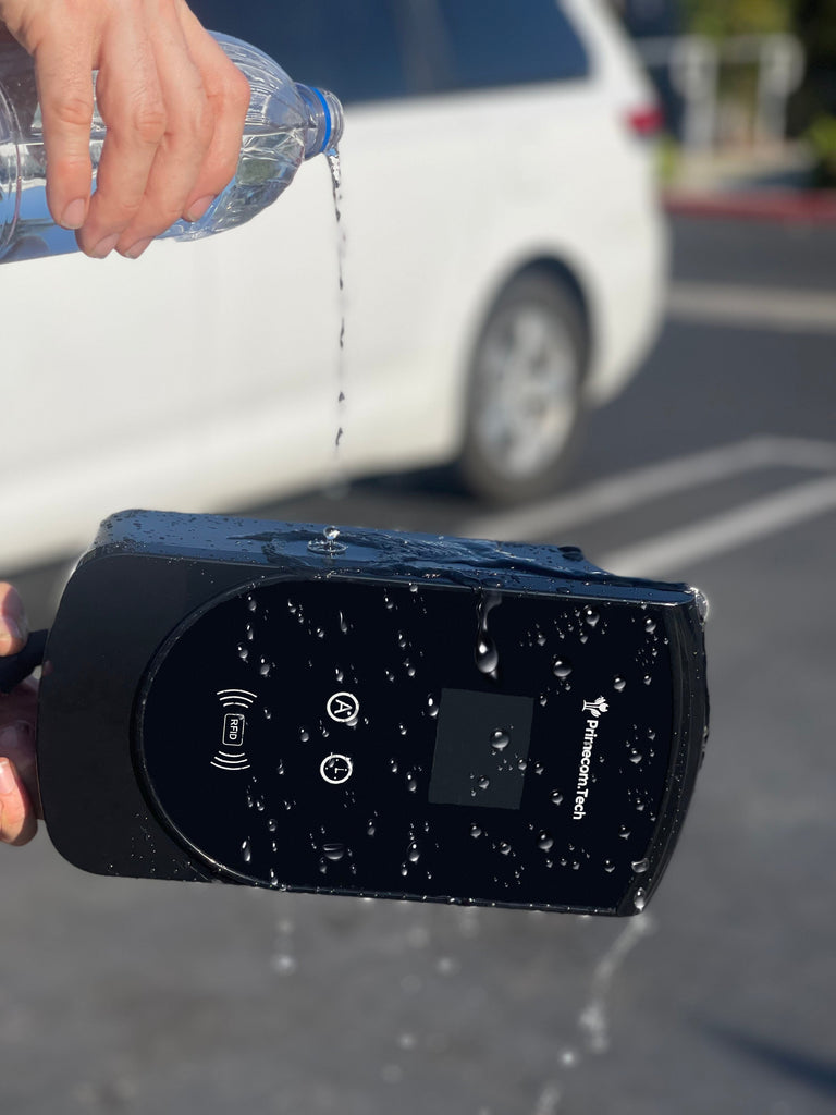 Level 2 EV Charger 80 Amp - 277/480 Volt AC 2/3 Phase J1772 - 50 Feet Cord Lengths